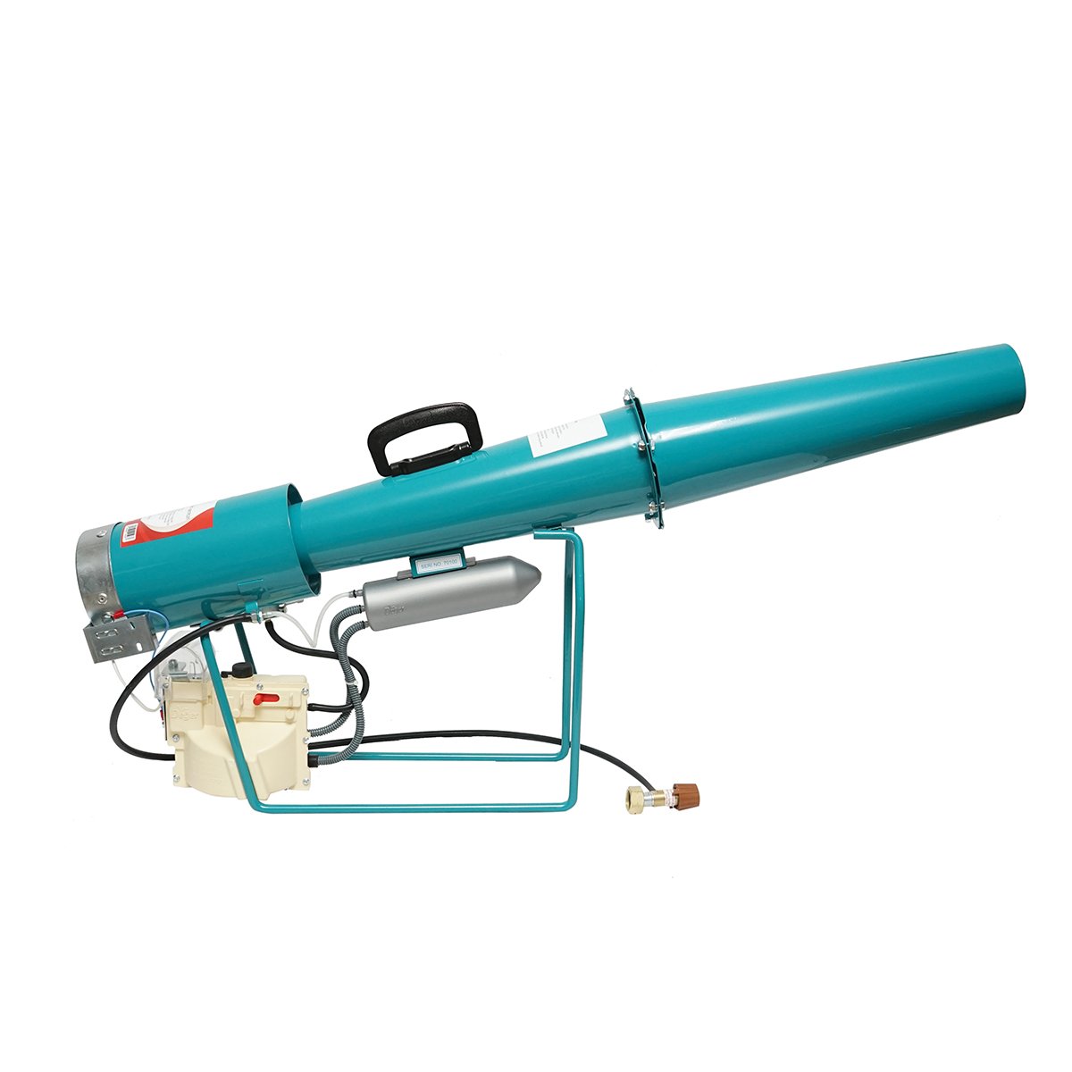 Tun mecanic cu explozie pe gaz pentru speriat pasari 150x970x520mm